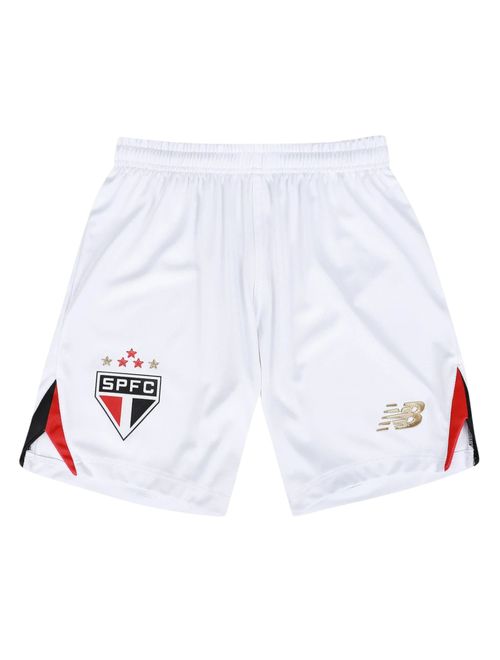 Calçao São Paulo I 25/269 New Balance Infantil - Branco/Vermelho