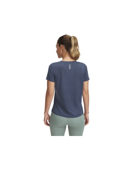 Camiseta Under Armour Launch Short Sleeve Feminina - Grafite