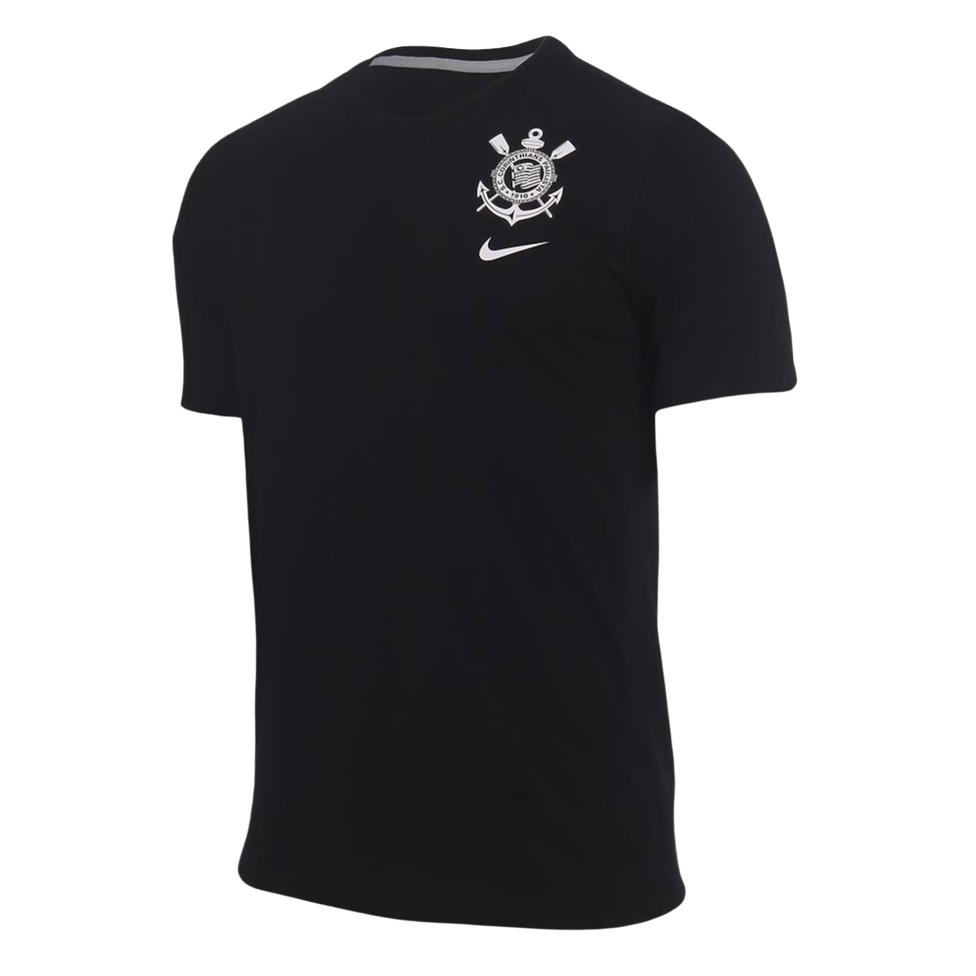 Camisa Corinthians 25/26 Nike Crest Masculina - Preta