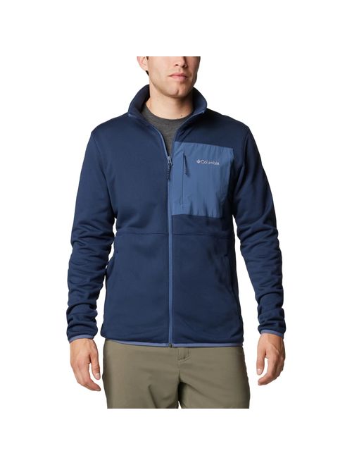 Jaqueta Columbia Fleece Hike Full Zip Masculina - Azul Marinho