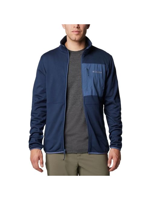 Jaqueta Columbia Fleece Hike Full Zip Masculina - Azul Marinho