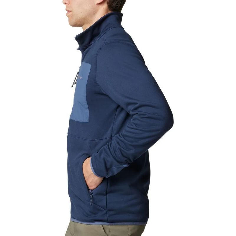 jaqueta-columbia-fleece-hike-full-zip-masculina-azul-marinho
