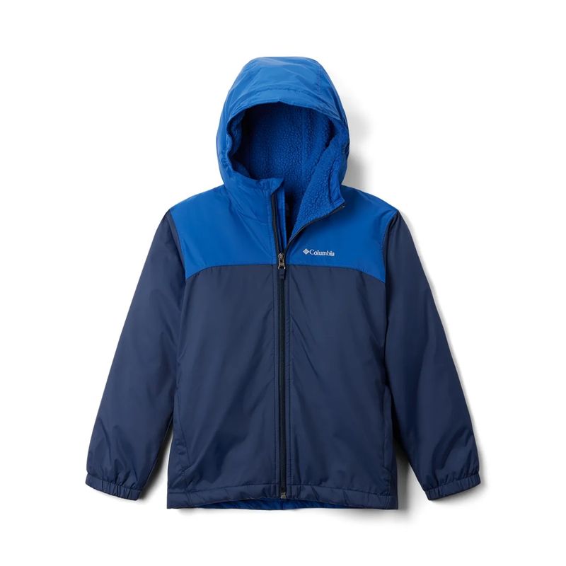 jaqueta-com-capuz-columbia-glennaker-ii-sherpa-lined-infantil-azul-marinho