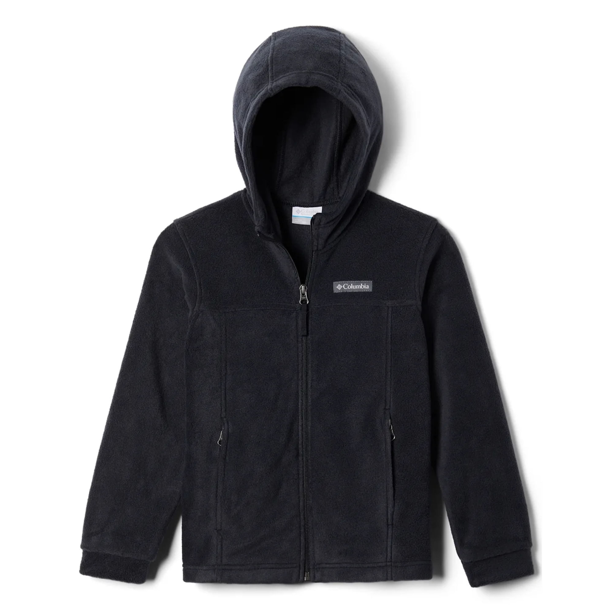 Jaqueta Com Capuz Fleece Columbia Steens II Infantil - Preta