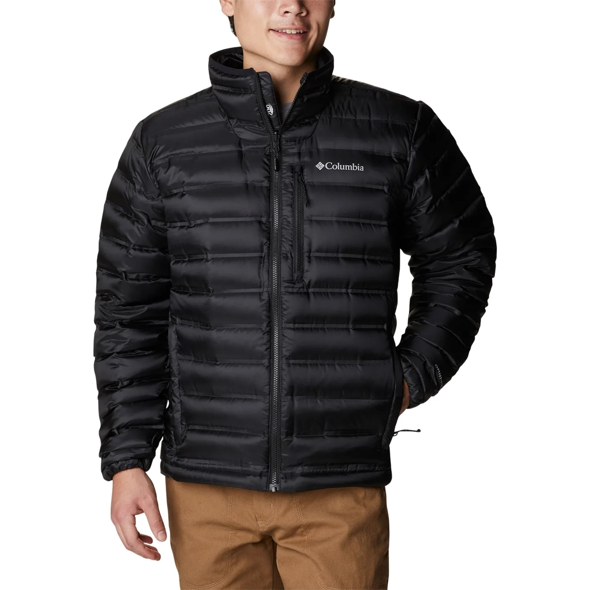 Jaqueta Columbia Down Pebble Peak II Masculina - Preta