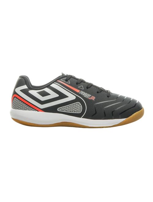Chuteira Futsal Umbro Pro 5 Infantil - Preta/Branca