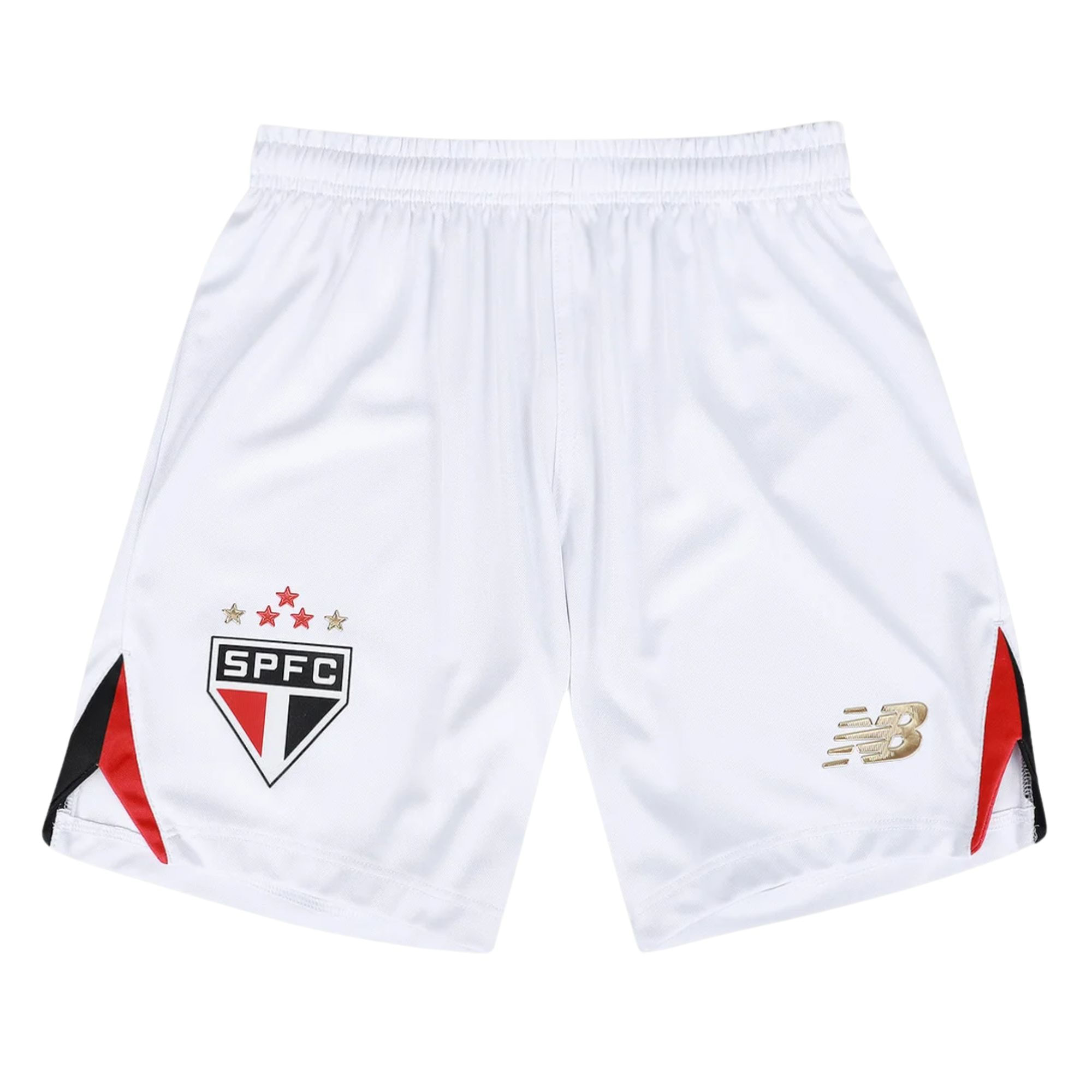 Calçao São Paulo I 25/26 New Balance Infantil - Branco/Vermelho