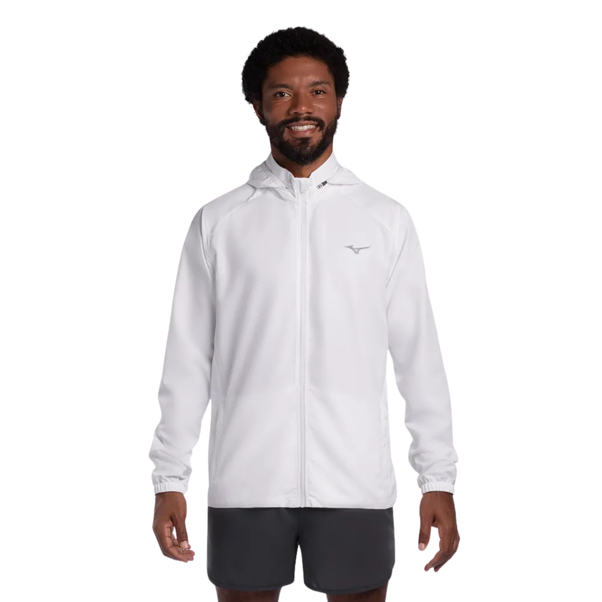 Jaqueta Mizuno Focus Masculina - Branca