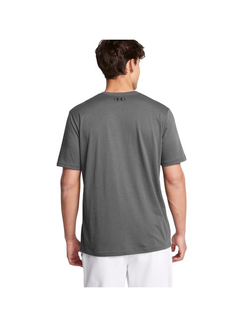 Camiseta Under Armou Left Chest Logo Masculina - Grafite