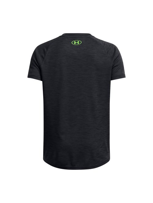 Camiseta Under Armour Tech Textured Infantil - Preta