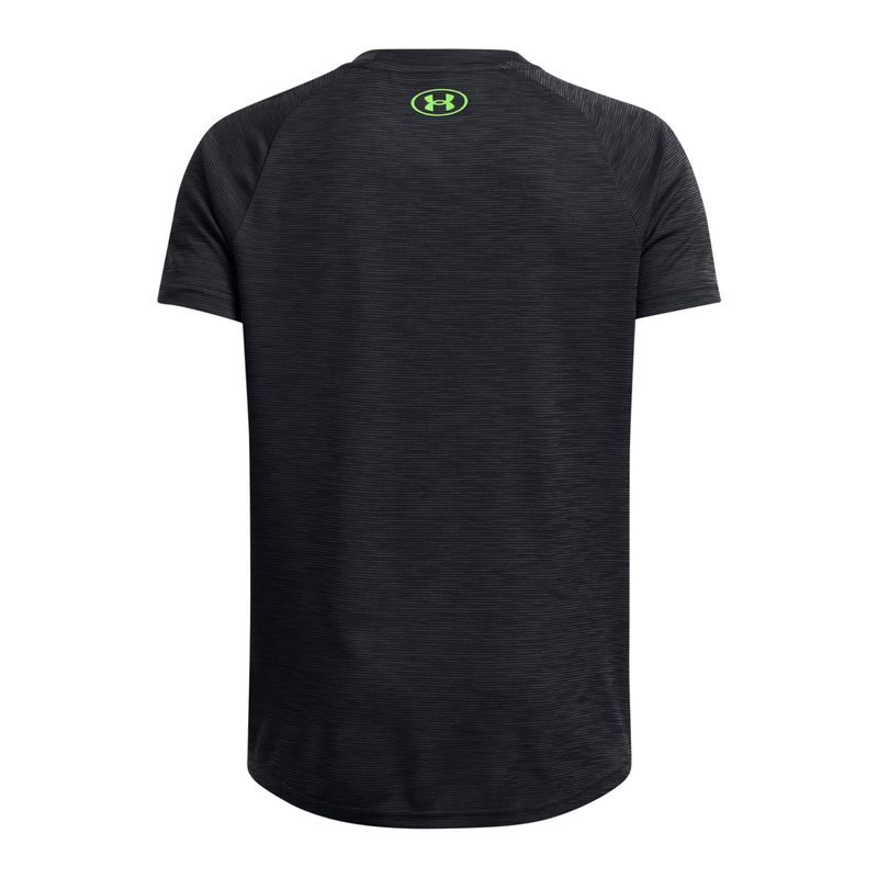camiseta-under-armour-tech-textured-infantil-preta