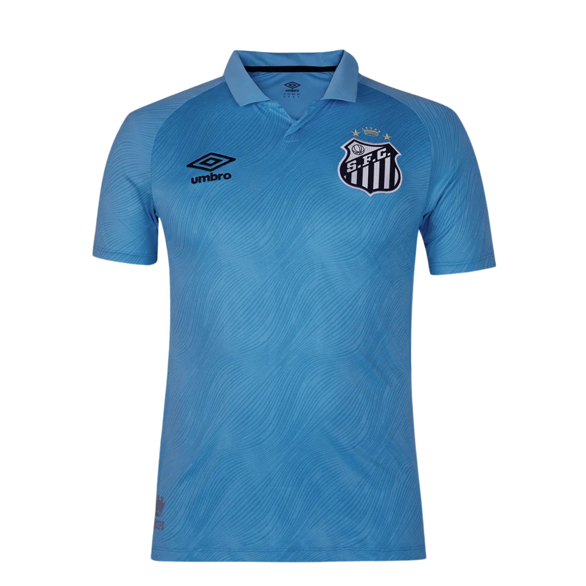 Camisa Polo Santos 25/26 Umbro Torcedor Edição Especial Masculina - Azul