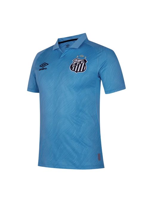 Camisa Polo Santos 25/26 Umbro Torcedor Edição Especial Masculina - Azul