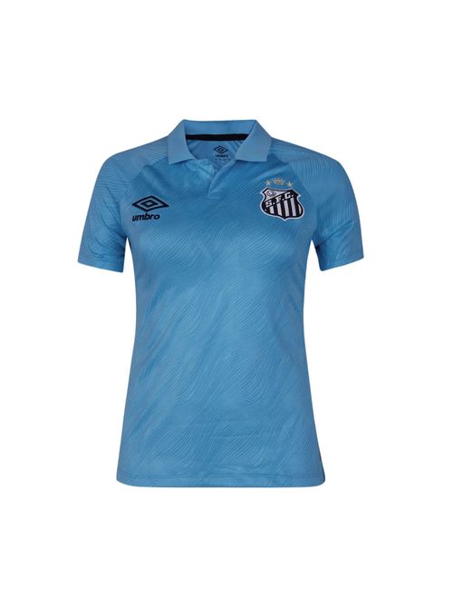 Camisa Polo Santos 25/26 Umbro Torcedora Edição Especial Feminina - Azul