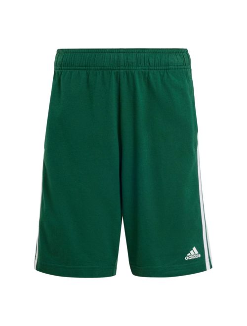 Shorts Adidas 3 Stripes Malha Infantil - Verde