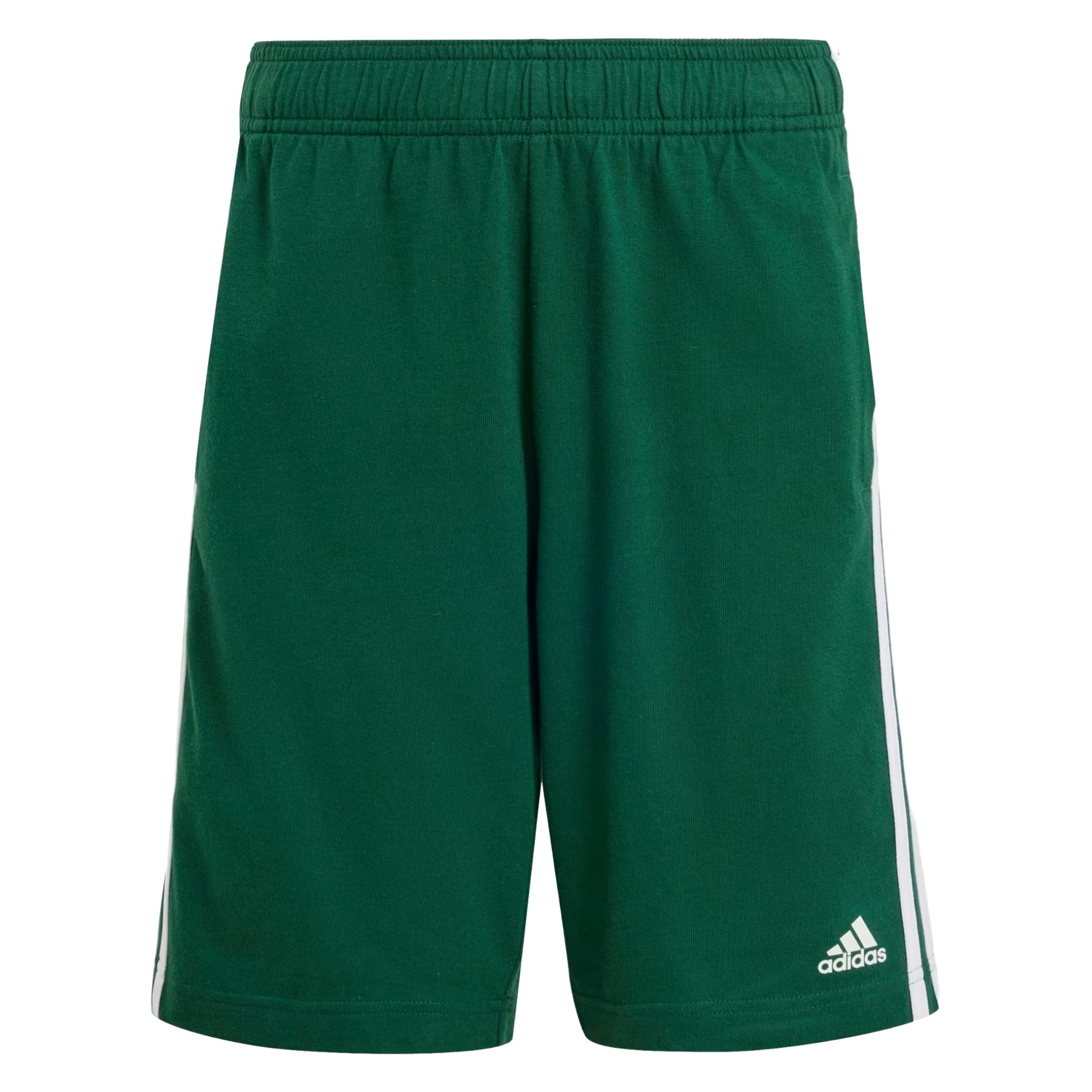 Shorts Adidas 3 Stripes Malha Infantil - Verde