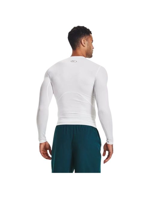Camiseta Manga Longa Under Armour Compressão Hg Masculina - Branca