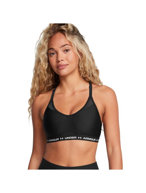 Top Under Armour Crossback Low Bra Feminino - Preto