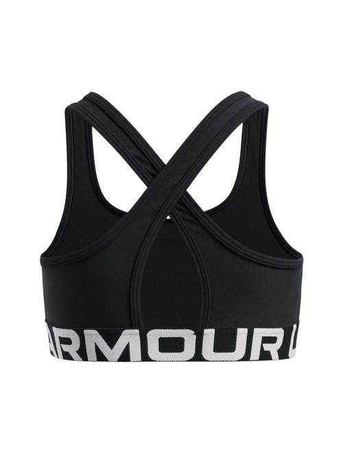 Top Under Armour Crossback Bra Infantil - Preto