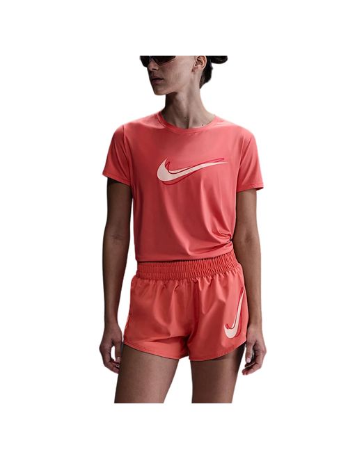 Camiseta Nike One Swoosh Hbr Feminina - Salmão