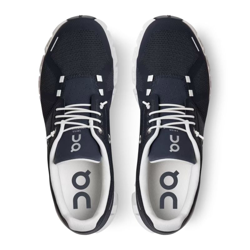 Tenis-On-Running-Cloud-5-Masculino---Azul-Marinho-Branco