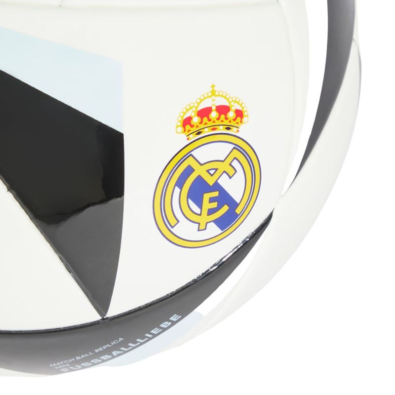 mini-bola-real-madrid-adidas-club-unissex-branca-preta