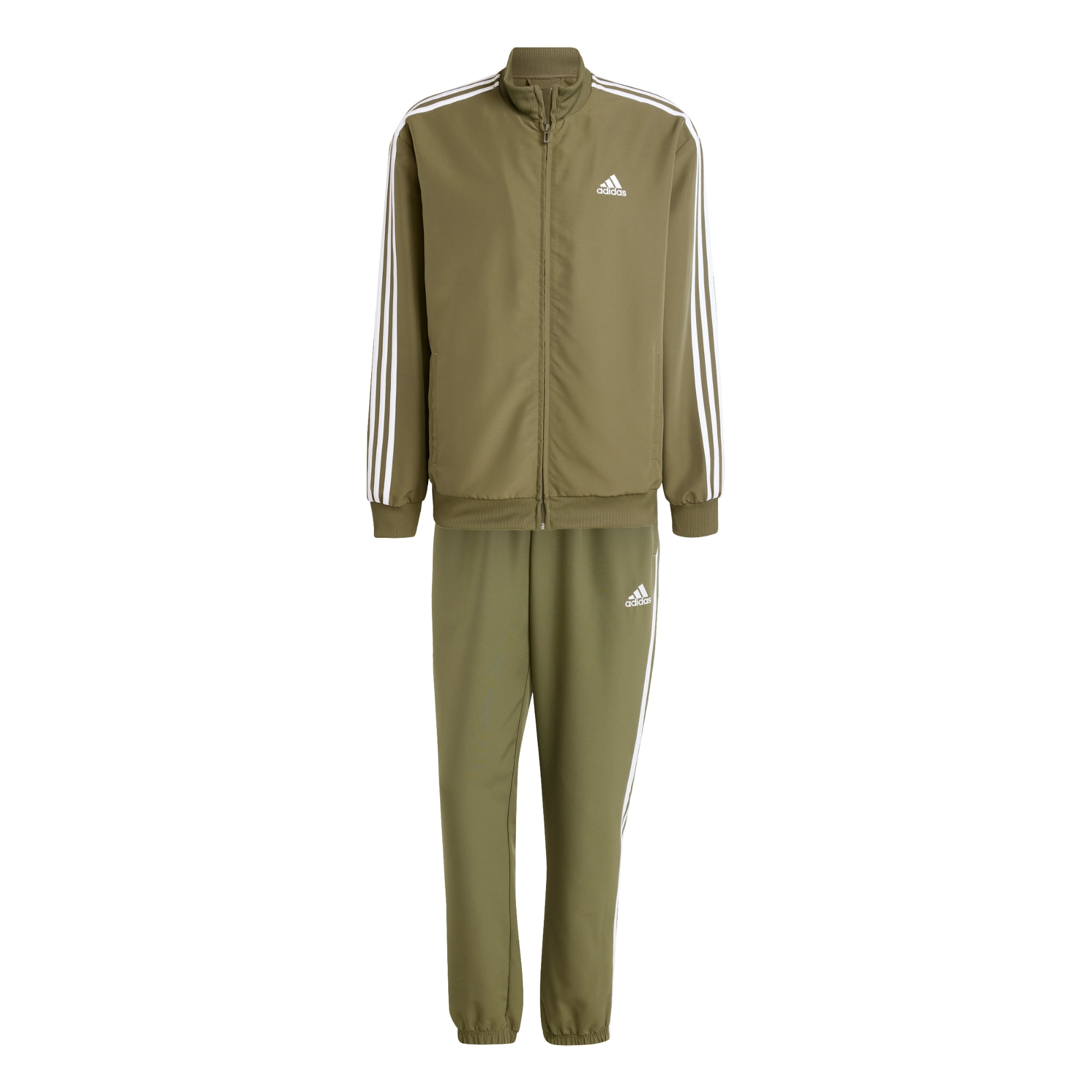 Agasalho Adidas Malha 3-Stripes Masculino - Verde