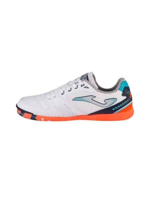 Chuteira Futsal Joma Dribling Masculina - Branca/Laranja