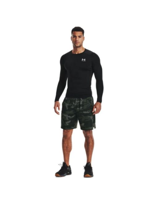 Camiseta Compressão Under Armour Hg Comp Ls Masculina - Preta