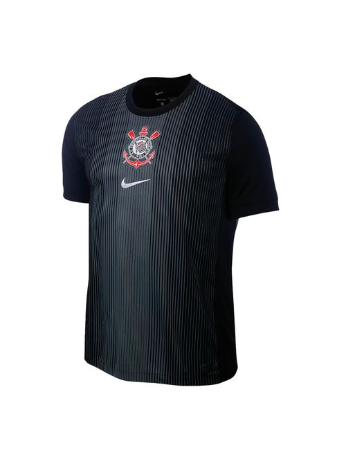 Camisa Corinthians 25/26 Nike Goleiro Torcedor Pro Masculina - Preta