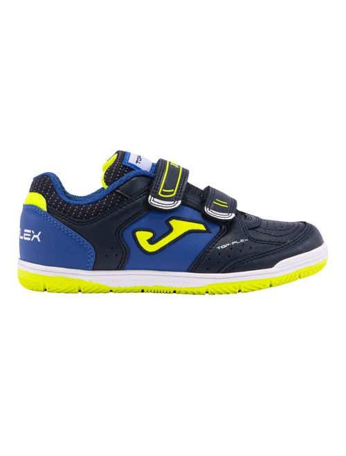 Chuteira Futsal Joma Top Flex Velcro Infantil - Marinho