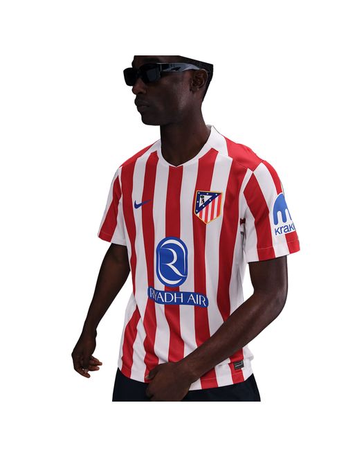 Camisa Atlético De Madrid I 25/26 Nike Stadium Masculina - Vermelha/Branca