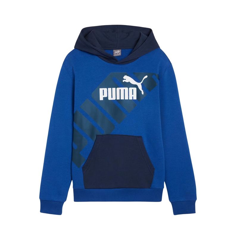 blusao-com-capuz-puma-moletom-power-graphic-infantil-azul