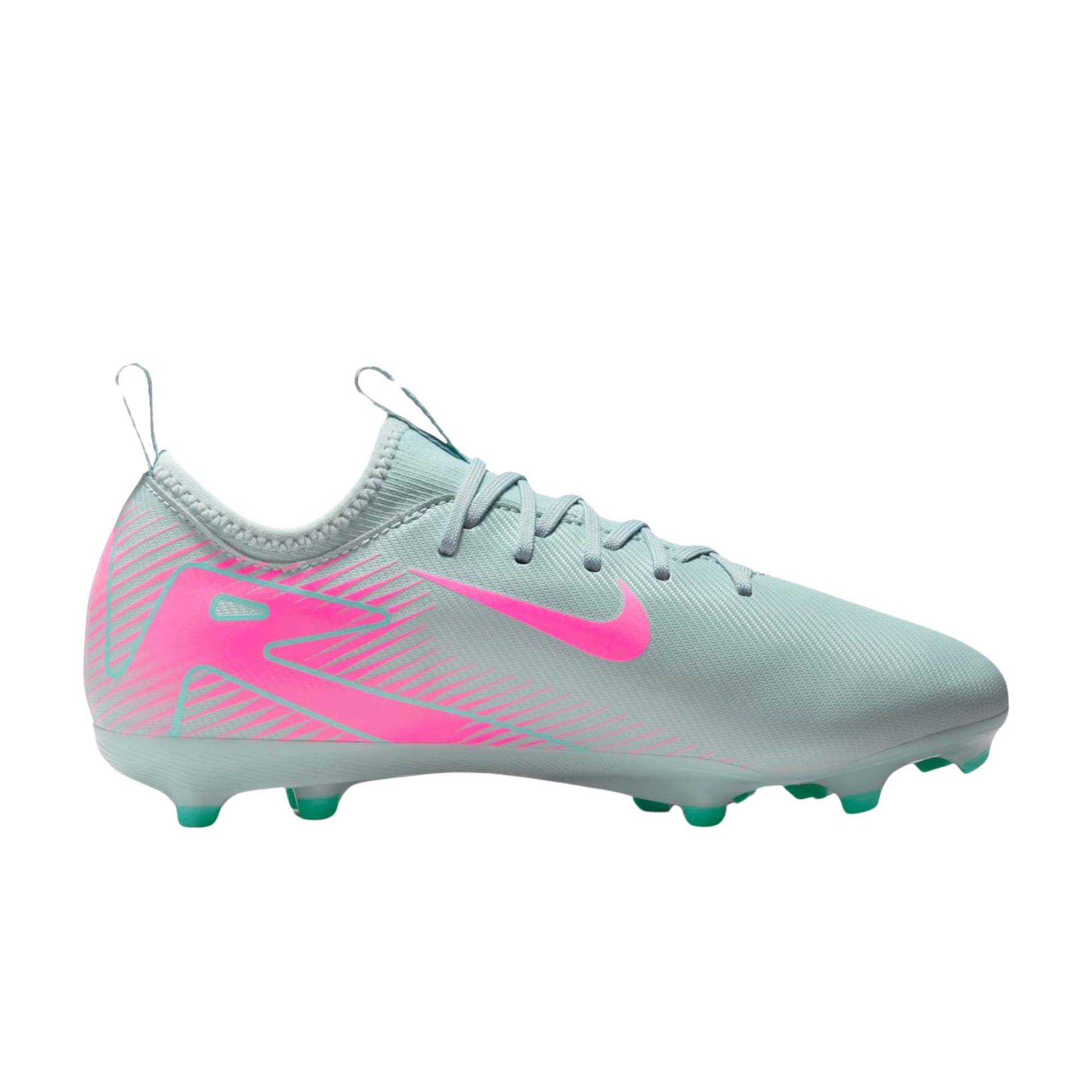 Chuteira Campo Nike Zoom Vapor 16 Academy Infantil - Verde