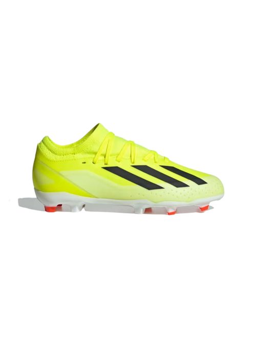 Chuteira Campo Adidas X Crazyfast League 3 Infantil - Amarela/Preta