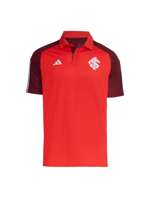 Camisa Polo Internacional 24/25 Adidas Masculina - Vermelha