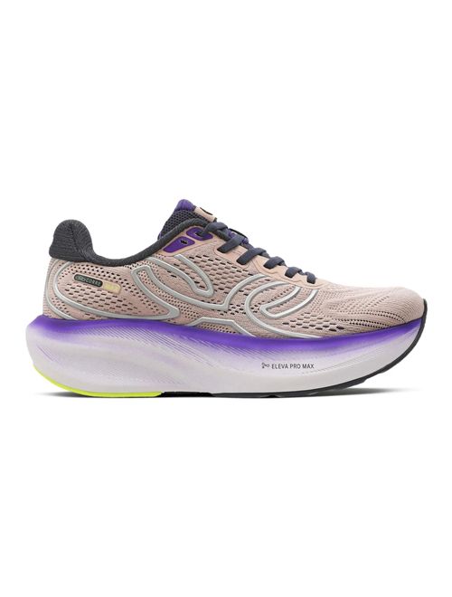 Tênis Olympikus Corre Max Unissex - Bege/Roxo