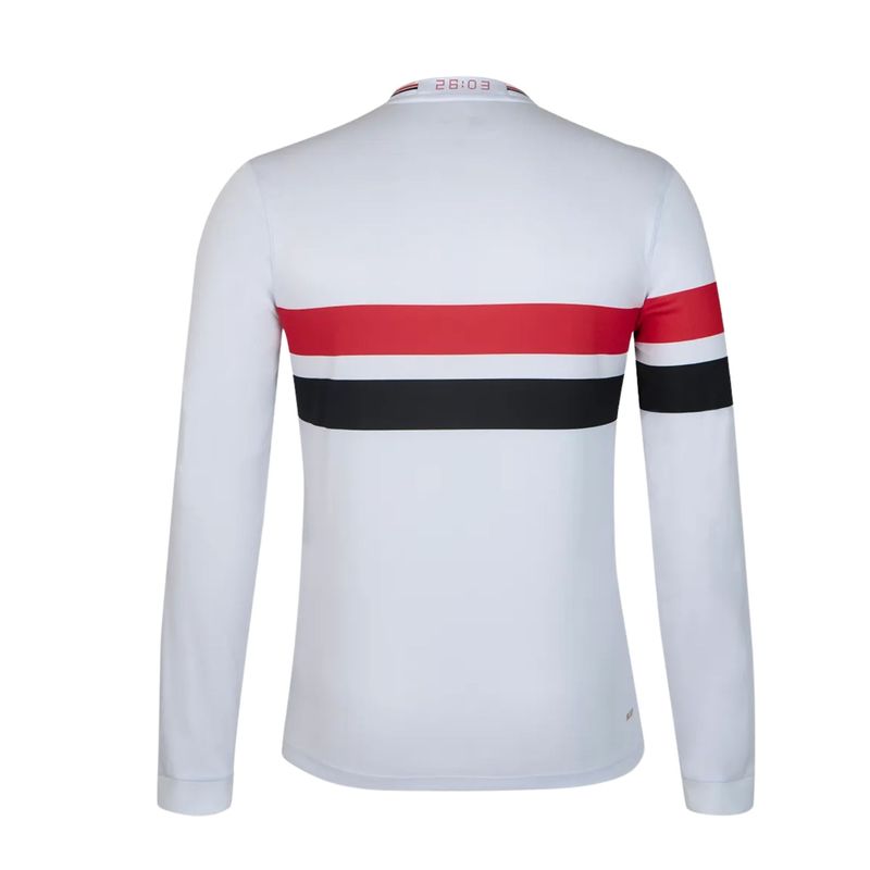 camisa-são-paulo-i-25-26-new-balance-manga-longa-unissex-branca-vermelha