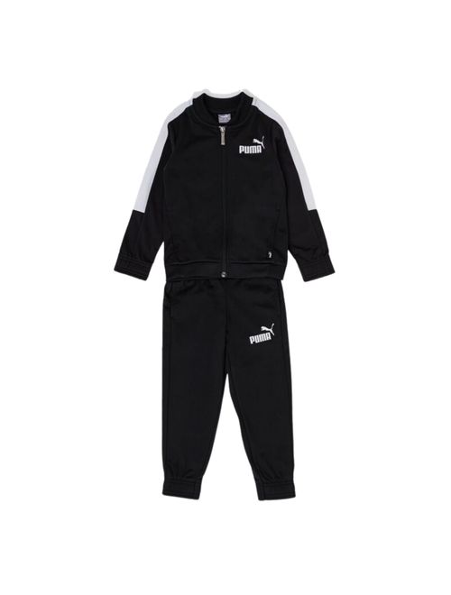 Agasalho Puma Baseball Poly Suit Infantil - Preto