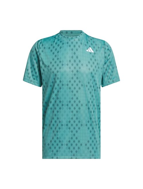 Camiseta Adidas Club Tennis Climacool Graphic Masculina - Verde