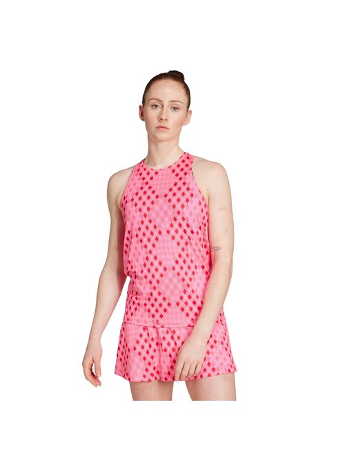 Regata Adidas Club Tennis Graphic Climacool Feminina - Rosa