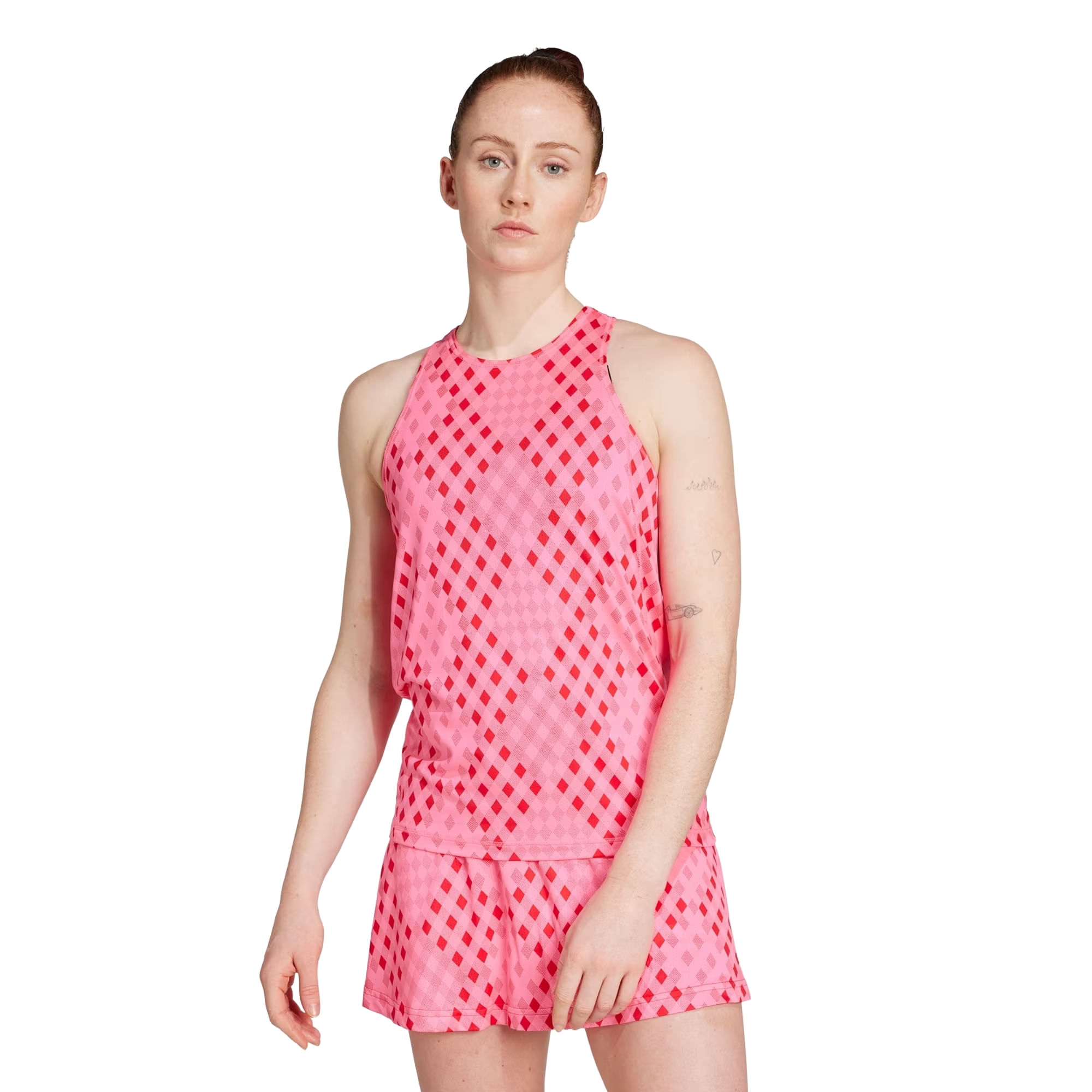 Regata Adidas Club Tennis Graphic Climacool Feminina - Rosa