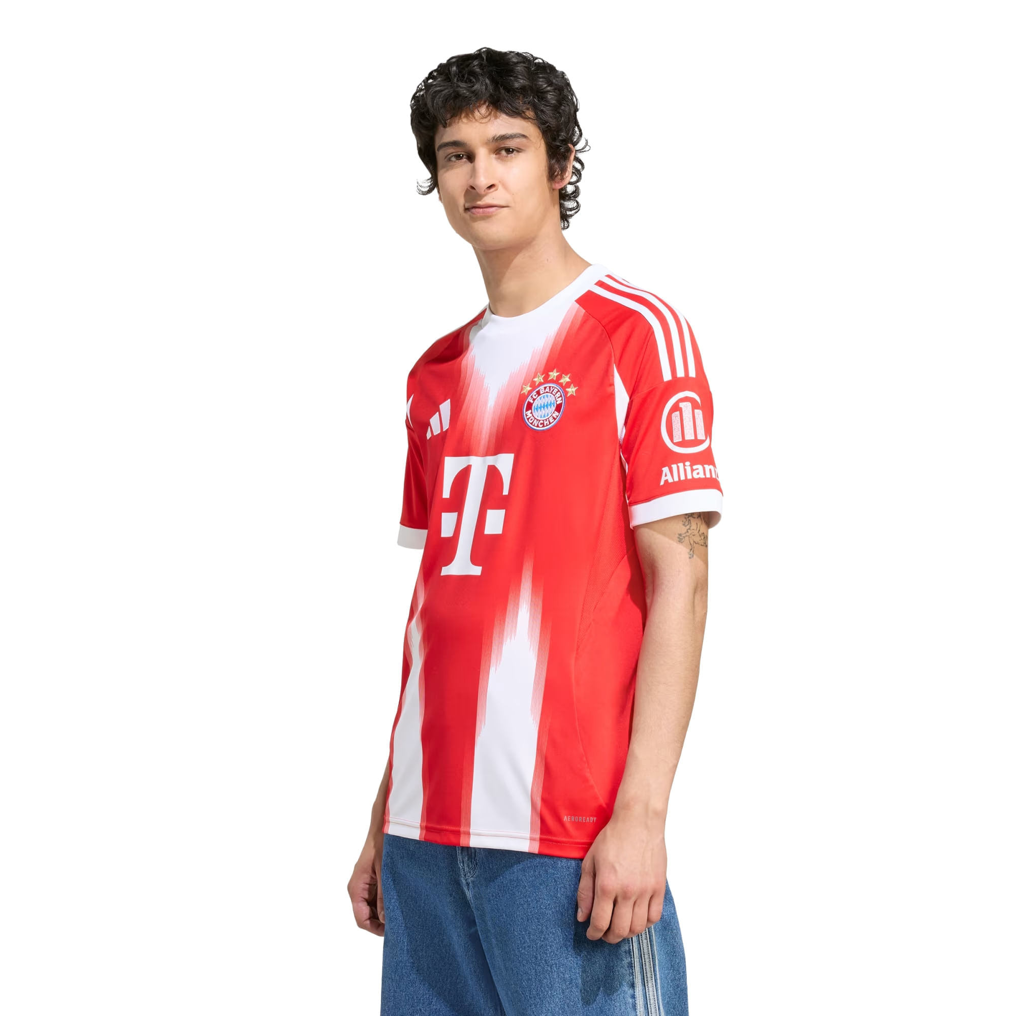 Camisa Bayern I 25/26 Adidas Masculina - Vermelha