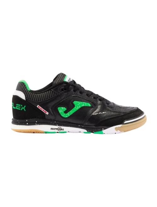 Chuteira Futsal Joma Top Flex Rebound Masculina - Preta/Verde