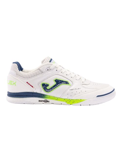 Chuteira Futsal Joma Top Flex Rebound 24  Masculina - Branca