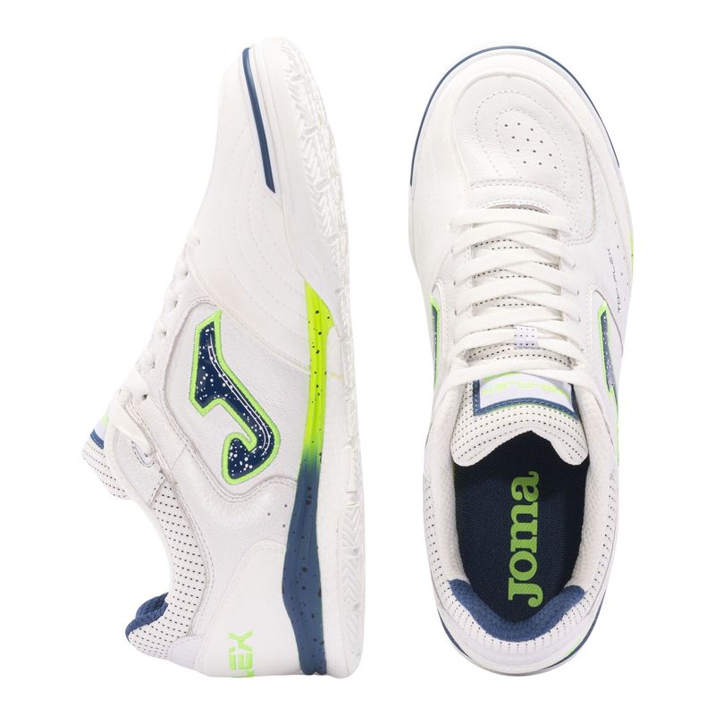 chuteira-futsal-joma-top-flex-rebound-24-masculina-branca