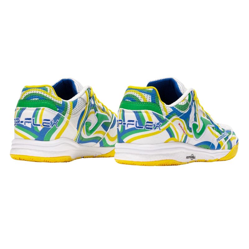 chuteira-futsal-joma-top-flex-rebound-24-masculina-branca-verde