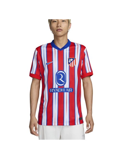 Camisa Atlético De Madrid I 24/25 Nike Masculina - Vermelha/Branca
