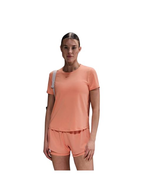Camiseta Nike One Dri Fit Slim Feminina - Laranja