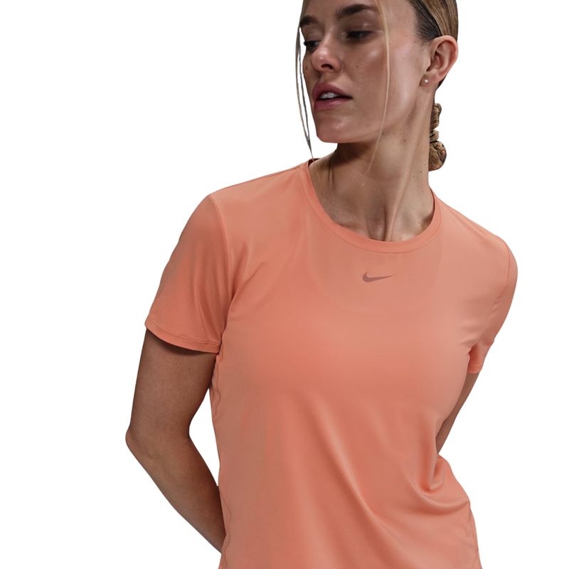 camiseta-nike-one-dri-fit-slim-feminina-laranja